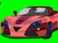 Spiel Super challenger car coloring