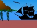 Spiel Defend Pirate Ship