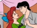 Spiel Princess Ariel and Eric Online Coloring