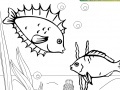 Spiel Kid's coloring: Little fishes