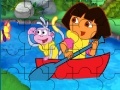 Spiel Jigsaw Dora Rafting