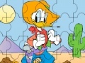 Spiel Cowboy Donald: Jigsaw Puzzle