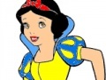 Spiel Snow White and the Bird: Coloring