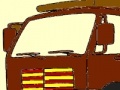 Spiel Big transport truck coloring