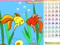 Spiel Kid's coloring: Goldfish
