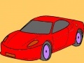 Spiel Best and fast car coloring