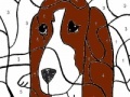 Spiel Old dog and mouse coloring