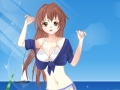 Spiel Anime summer girl dress up game