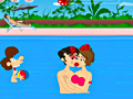 Spiel Swimming Pool Kiss
