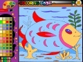 Spiel Fat fish coloring