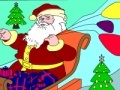 Spiel Christmas Santa Coloring