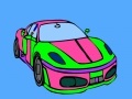 Spiel Modern car coloring