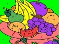 Spiel Fruit On A Plate: Coloring