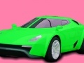Spiel Superb Green Car: Coloring