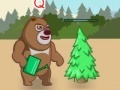 Spiel Bear defend the tree