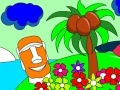Spiel Tropical Island Paradise Coloring