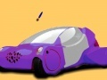 Spiel Concept future car coloring