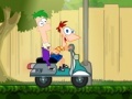 Spiel Phineas and Ferb: crazy motorcycle