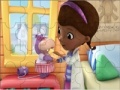 Spiel Doc McStuffins. Holly at the bathroom. Puzzle
