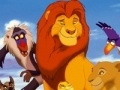 Spiel The Lion King - a family puzzle