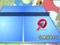Spiel Smurfs. Table tennis