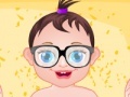 Spiel Baby Deni wearing glasses
