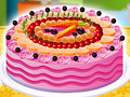 Spiel Cake Full of Fruits Decoration