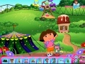 Spiel Dora at the theme park