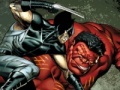 Spiel Photo Mess. Wolverine vs Hulk