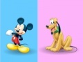 Spiel Mickey Mouse. Colours memory