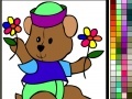 Spiel Coloring bear cub