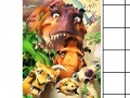 Spiel Ice Age 3. Dawn of the Dinosaurs puzzle