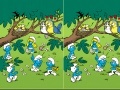 Spiel The Smurfs Spot the Difference