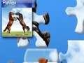 Spiel Puzzle with two horses