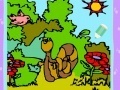 Spiel Little Snail In Woods: Coloring
