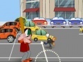 Spiel Baseball: smash cars in the parking lot