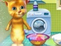 Spiel Ginger washing clothes