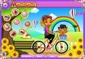 Spiel Mina on the Bike
