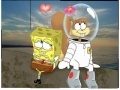 Spiel SpongeBob and Sandy in space