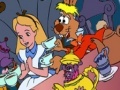 Spiel Alice in Wonderland Online Coloring