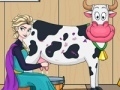 Spiel Elsa milking cow