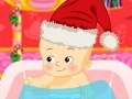 Spiel Elsa Bathing Baby Santa