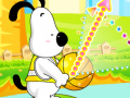 Spiel Snoopy Bascketball