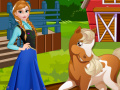 Spiel Anna at horse farm