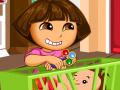 Spiel Dora the Babysitter Slacking
