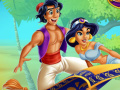 Spiel Jasmine and Aladdin Kissing