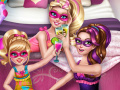 Spiel Super Barbie pyjamas party