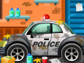 Spiel Clean up police car