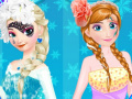 Spiel Elsa vs Anna Make Up Contest
