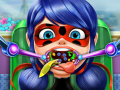 Spiel Miraculous Ladybug Throat Doctor